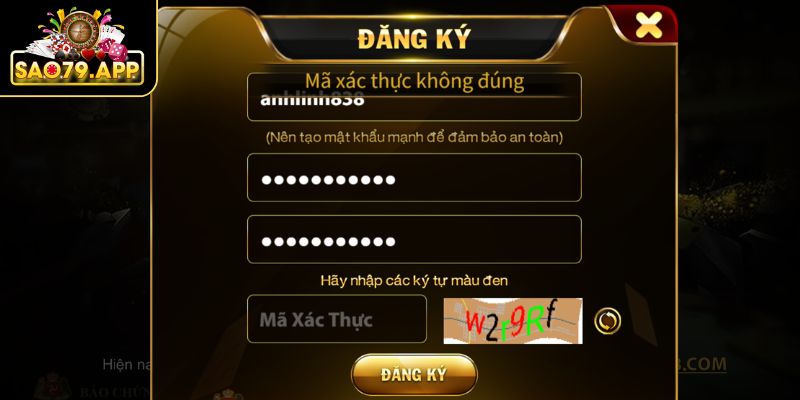 Đăng Ký SAO79 3 Những lưu ý quan trọng khi đăng ký SAO79 không gặp lỗi